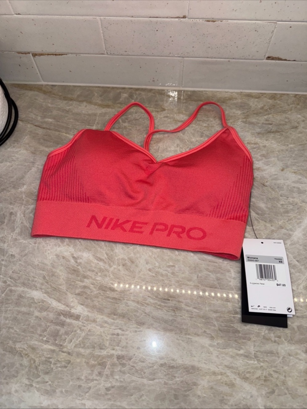 Nike pro sports bra XS
